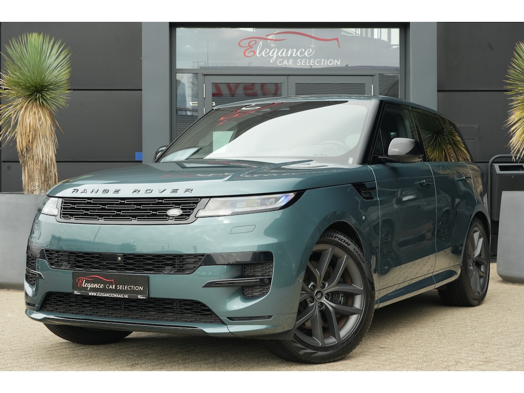 Land Rover Range Rover Sport 3.0 P440e Dynamic HSE | PHEV | PANO | Meridian | 360 | HUD | Land Rover Range Rover Sport P440e Dynamic HSE 441 PK Plug-in Hybrid met 3.0 zescilinder benzinemotor en 8-traps automatische transmissie, voorzien van een luxe lederen interieur, elektrisch