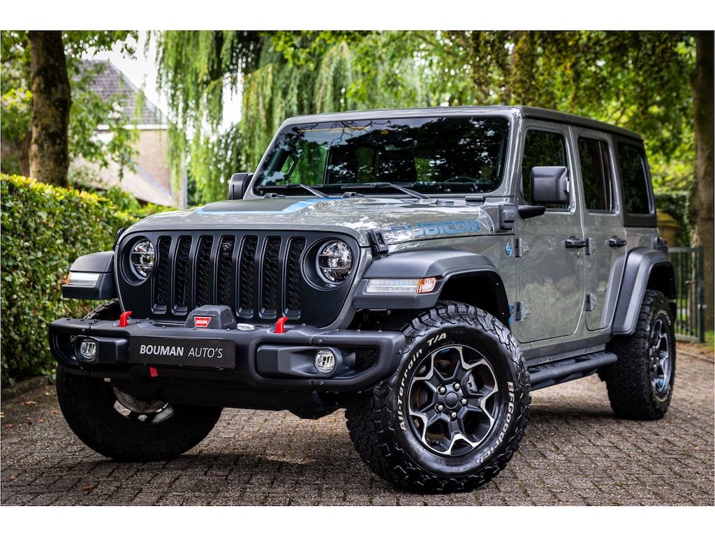 Jeep Wrangler Unlimited 4xe 380 Rubicon Warn Lier RVS Bumper Adaptive Cruise