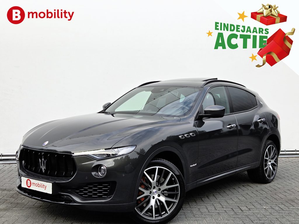 Maserati Levante 3.0 V6 SQ4 AWD GranLusso "Verde Ossido" Panoramadak NL auto! | Harman/Kardon | Soft Close | Achteruitrijcamera | Elek. Stoelen