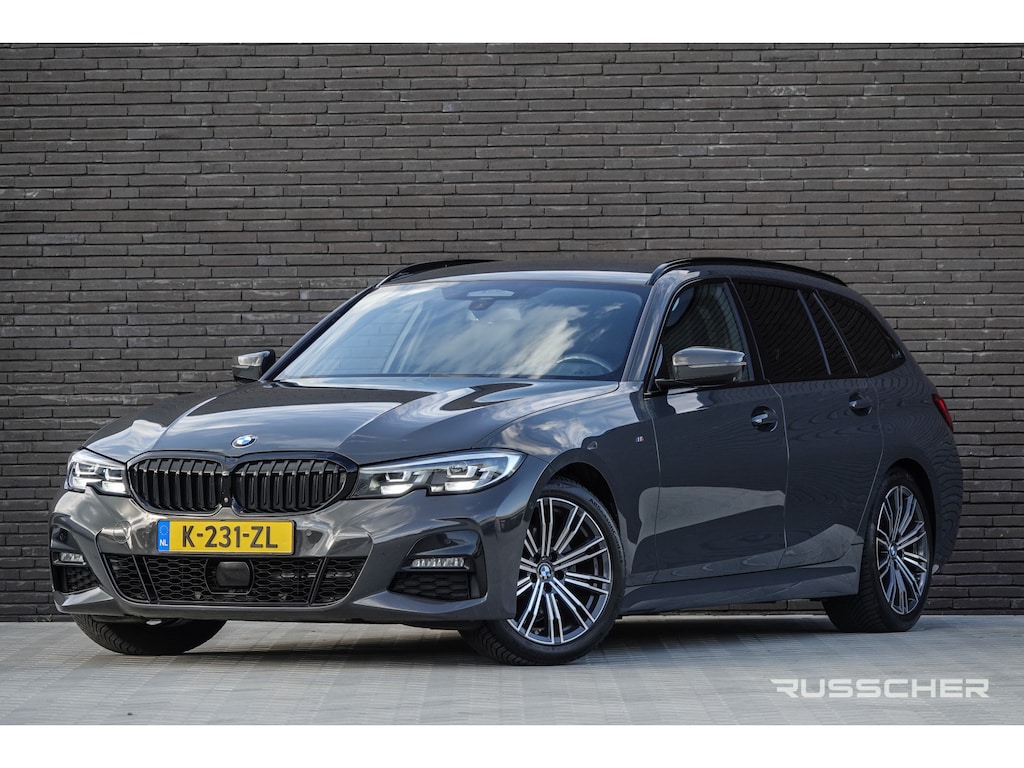 BMW 3-Serie Touring 320d 190Pk Aut. | High Executive | M-sport | 360° Camera | Trekhaak | 18'' | Dravit Grau