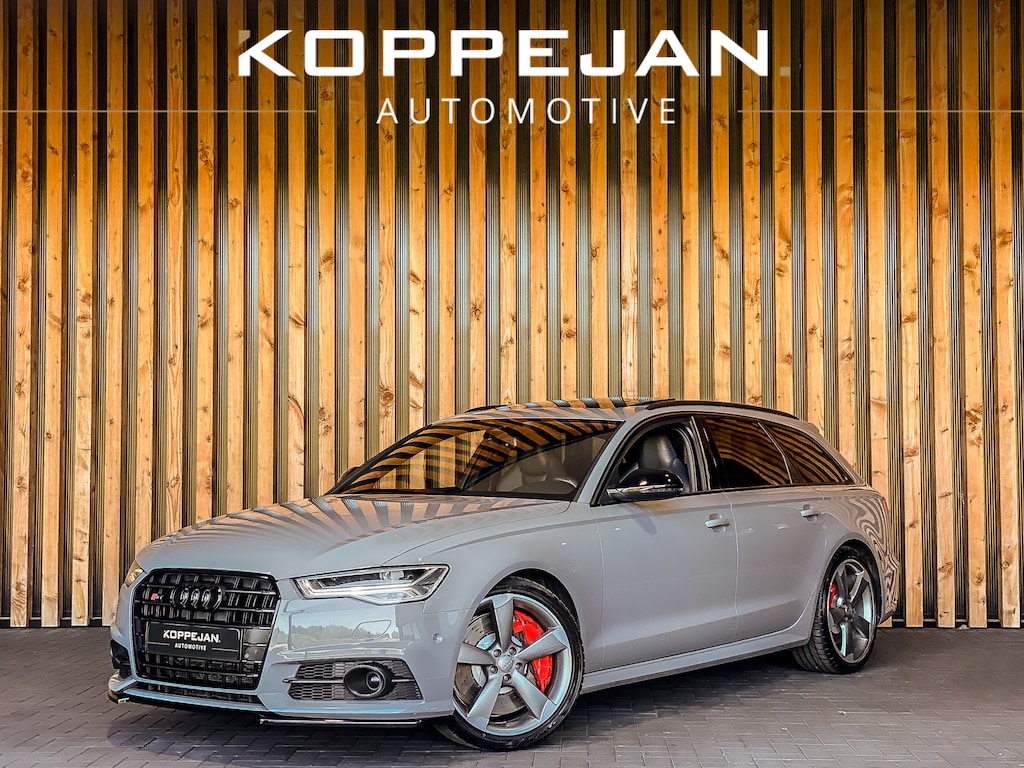 Audi A6 Avant S6 4.0 TFSI 450PK Pro Line Plus | S-SPORTSTOELEN | BOSE | PANO | TREKHAAK | ACC | AMBIENTE | NARDO GREY |