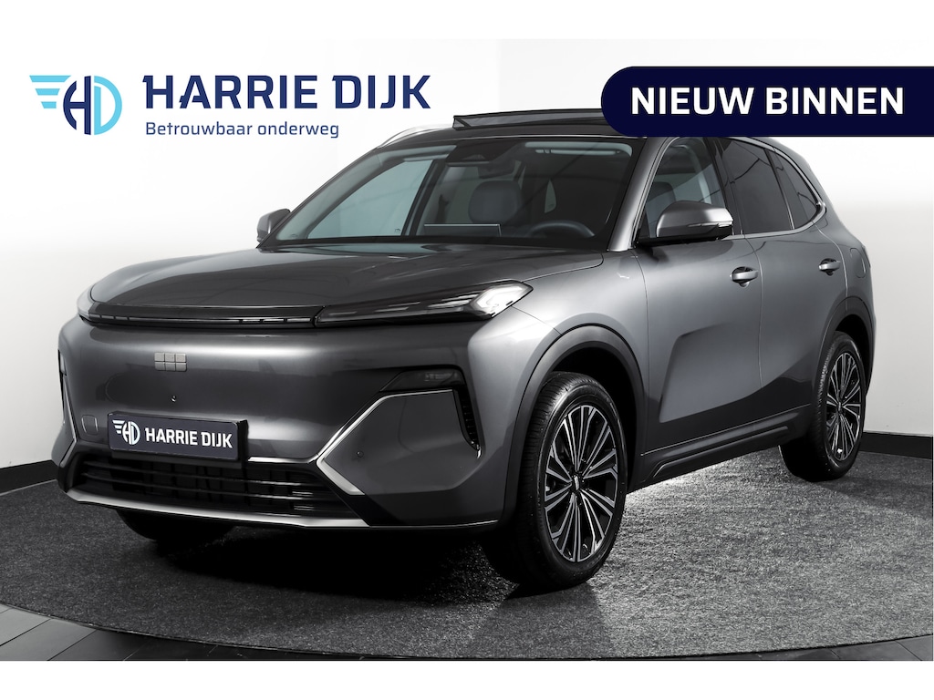 Geely Starray EM-i 1.5 Max+ | S/K-Panodak | 360 Camera | NAV+App. Connect | V2L | Warmtepomp | HUD | Stoelverwarming & verkoeling | Memory | Elek. klep | Flyme | LM 19" | 7263