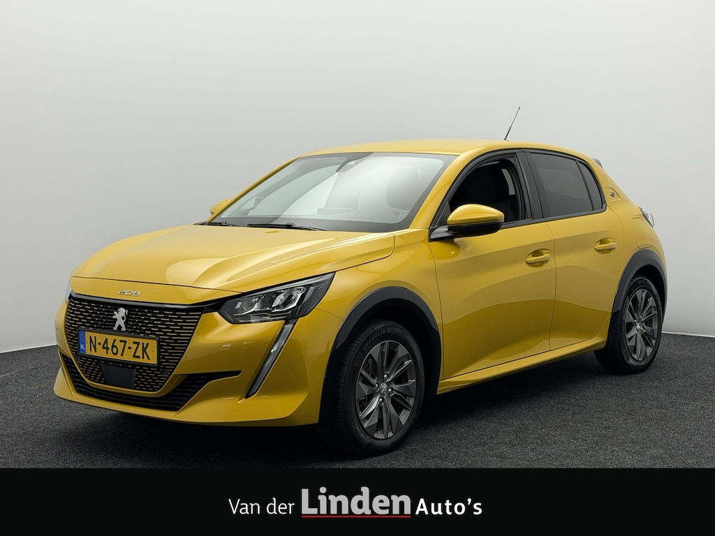 Peugeot e-208 EV Allure Pack 50 kWh 3-fase | SoH 93,3% | i-3D Cockpit | Adaptive Cruise | Navigatie | Stoelverwarming | Camera | LED