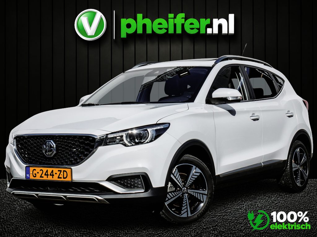 MG MG ZS EV Luxury 45 kWh SOH 87% Camera/ Elek. panoramadak/ Lederen int./ Stoelverwarming/ Carplay/ Navigatie/ Adapt. cruise
