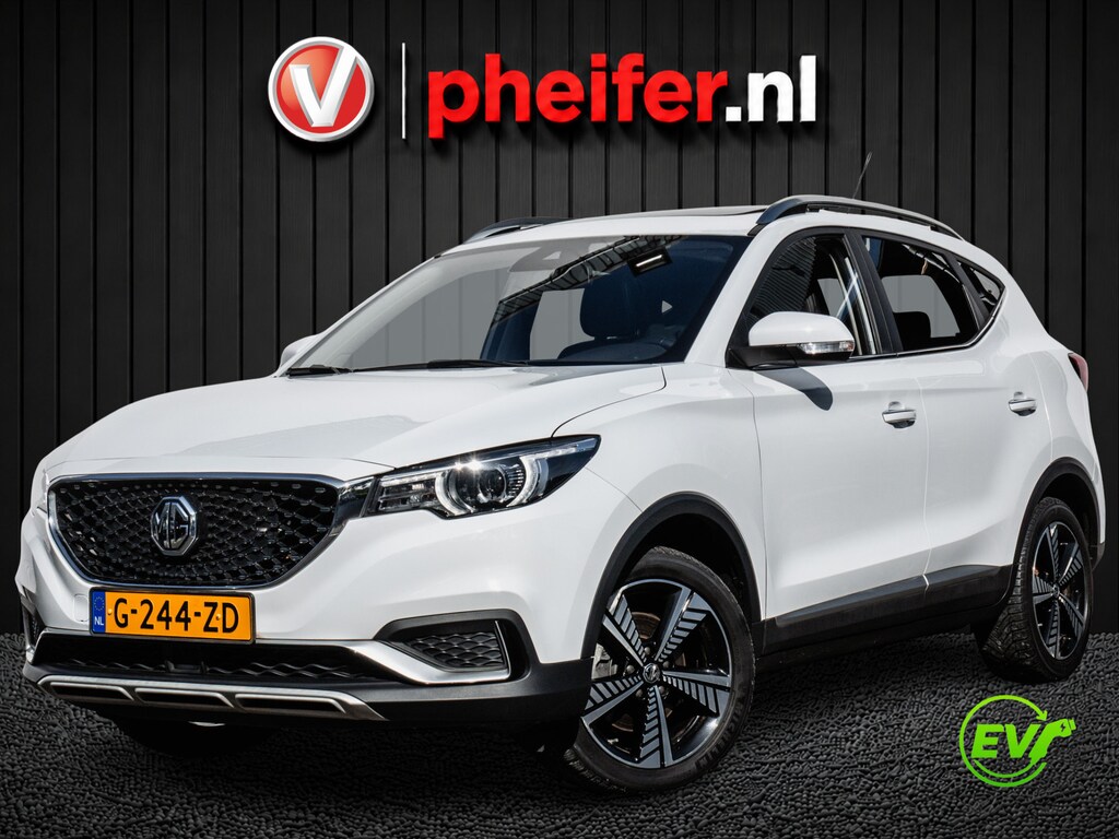 MG MG ZS EV Luxury 45 kWh SOH 87% Camera/ Elek. panoramadak/ Lederen int./ Stoelverwarming/ Carplay/ Navigatie/ Adapt. cruise