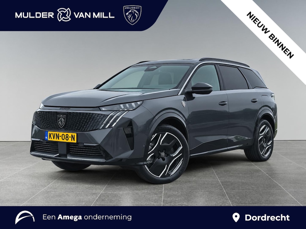 Peugeot e-5008 GT EV 73kWh 210pk | PANORAMIC NAVIGATION | 360° CAMERA | 7-ZITTER | LEER | WARMTEPOMP | ISOFIX | AFN. TREKHAAK |