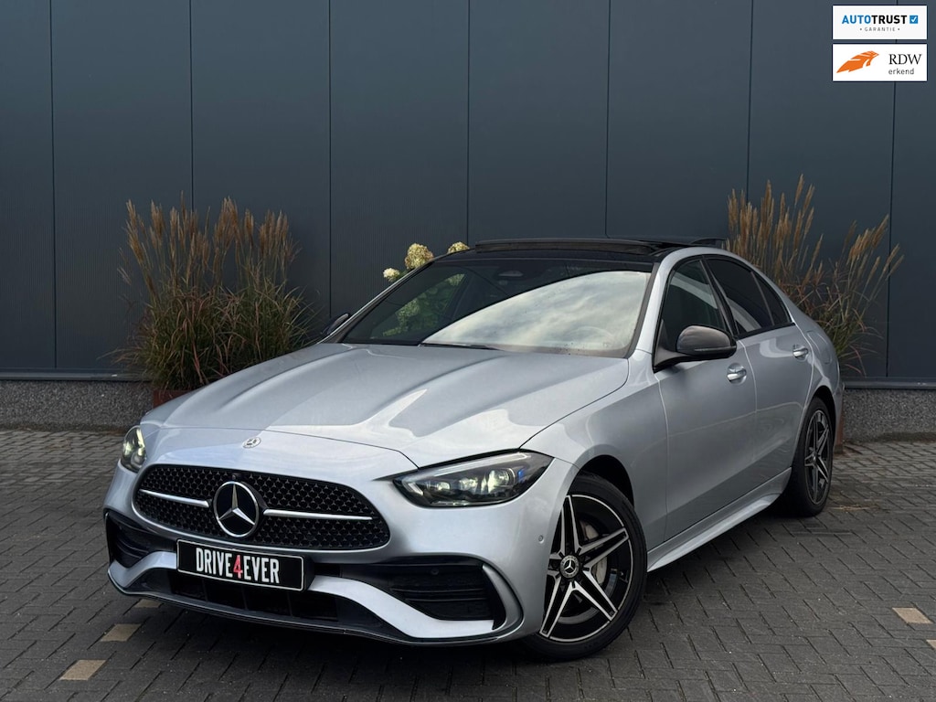 Mercedes-Benz C-klasse 300 e AMG Line FULL PANO|HUD|CLIMATE|SPORTVELGEN|MM SEATS