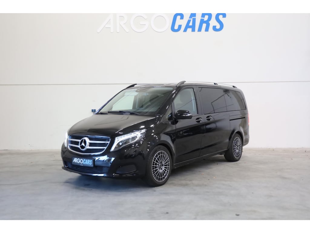 Mercedes-Benz V-klasse V250d AUT 12/2018 LANG GRIJS KENTEKEN 5 ZITS LEDER FULL LED LANE ASSIST INRUIL MOG LEASE V/A €144,- p.m.