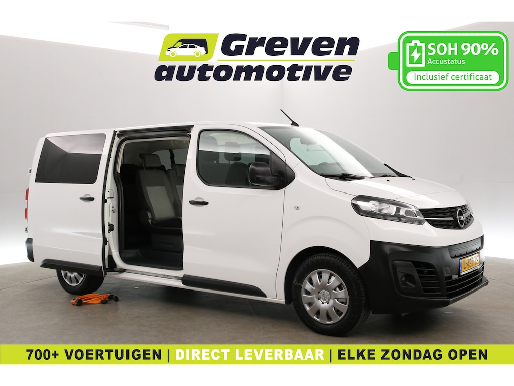 Opel Vivaro-e L3H1 75 kWh Long Range | 9 Zits | Snelladen | SOH 90% | Airco | Cruise | Carplay | Parkeersens.