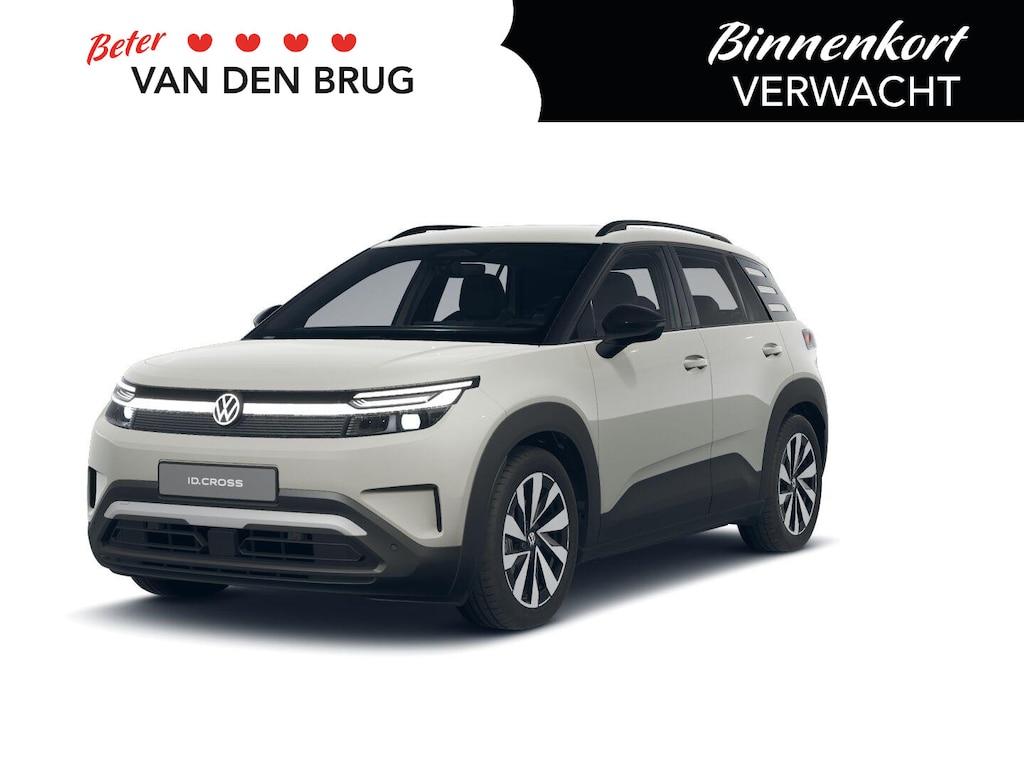 Volkswagen ID.Cross Style 52 kWh | Trekhaak | Led Matrix | Multimedia 'Innovation' | 5 jaar onderhoud inclusief |