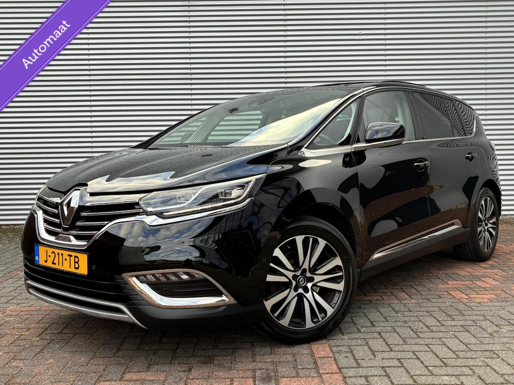 Renault Espace 1.6 TCe Initiale Paris Autom 7 Pers Led Pano Leer Cruise Massage Stoelen Trekhaak Camera Vol Vol Opties