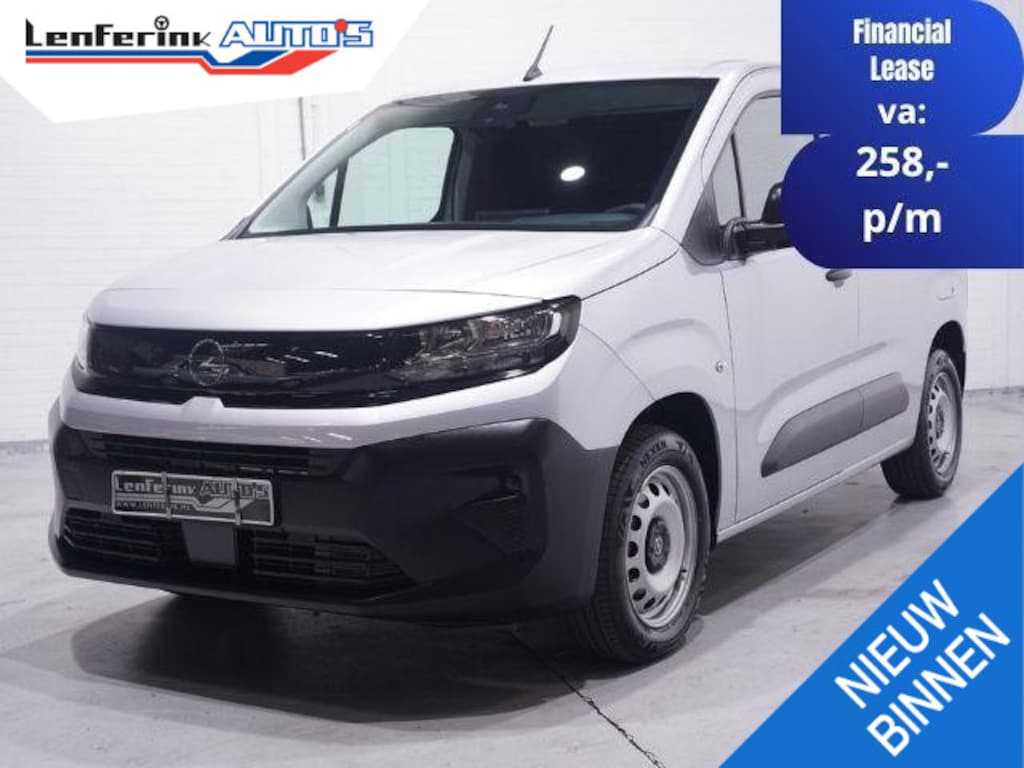 Opel Combo 1.5 BlueHDi 102 pk L1 Airco, Camera achter Apple Carplay, NAP, Laadruimte Pakket, PDC achter, 2-Zits