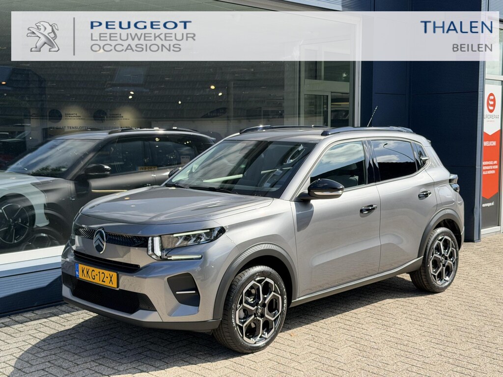 Citroën C3 1.2 Hybrid 110pk Max | Automaat | Nieuwe Auto | Tot 8 Jaar Garantie | Advanced Comfort Stoelen | Navigatie | Full LED Verlichting | Camera | Hoge Zitpositie | Parkeersensoren | Hybride Rijden Zonder Stekker | Lichtmetalen Velgen |