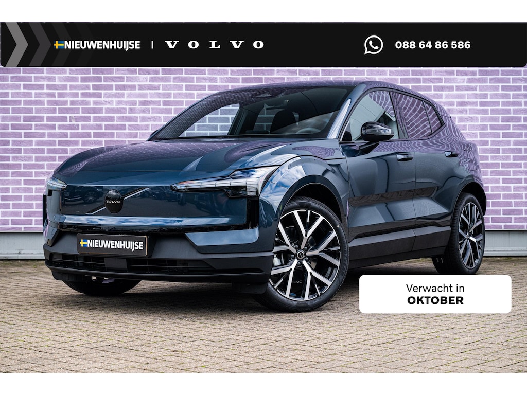 Volvo EX30 P5 Long Range Plus Black Edition Europa 69 kWh | Black Interieur | 20" | Elektrische voorstoelen | Stoel & Stuurverwarming | Harman/Kardon |