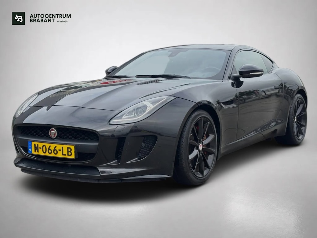Jaguar F-Type 3.0 V6 Coupé (Dealer OndH, Sport Uitlaat. Navi, Camera, PDC, StoelV, Meridian Sound, Climate Con, Etc)
