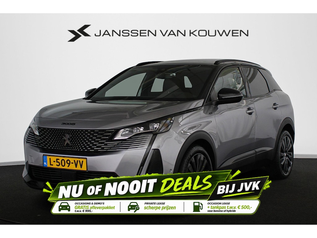 Peugeot 3008 1.6 PureTech GT Panoramadak FOCAL Trekhaak Memory Stoelverwarming