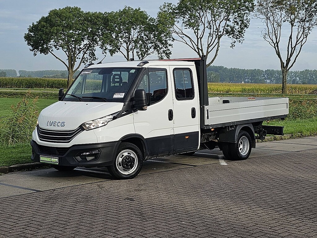 IVECO Daily 35C14V 2.3 352 Dubbele cabine, Airco, Carplay, Climate control, Automaat, 3.5T-Trekhaak, Euro6, BPM-Vrij