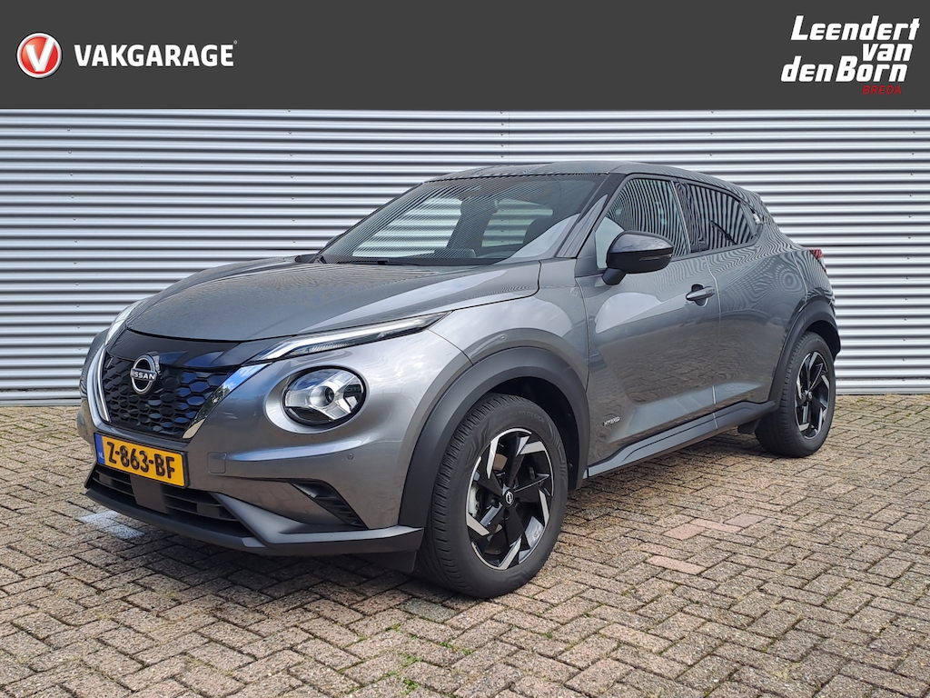 Nissan Juke 1.6 Hybrid N-Connecta | Apple Carplay/Android Auto | Automaat | Cruise | Camera | Voorstoelen verwarmd | Stuur Verwarmd | Voorruit Verwarmd | ECC