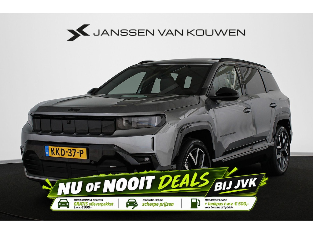 Jeep Compass First Edition 74 kWh Panoramadak 360 Camera Massage