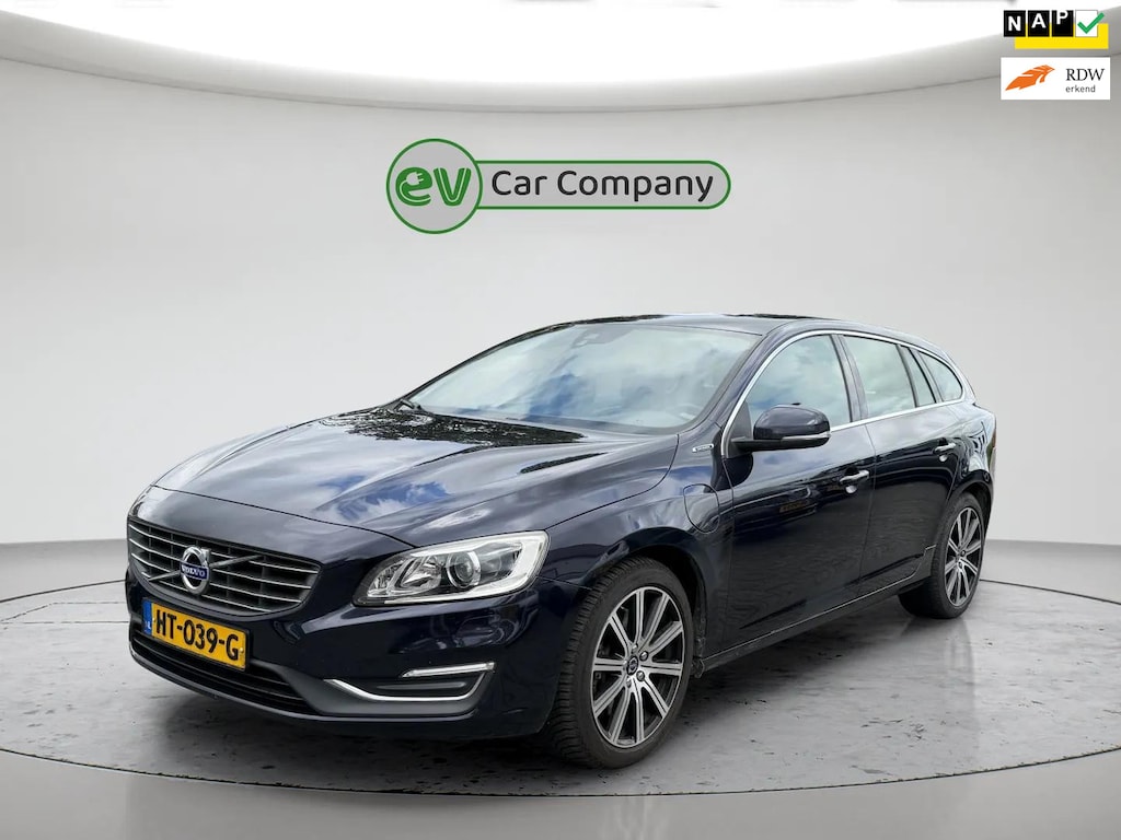 Volvo V60 2.4 D6 Twin Engine R-Design | Volleder | Trekhaak | Memory Seats | Harman Kardon | Parkeersensoren | Volledig onderhoude