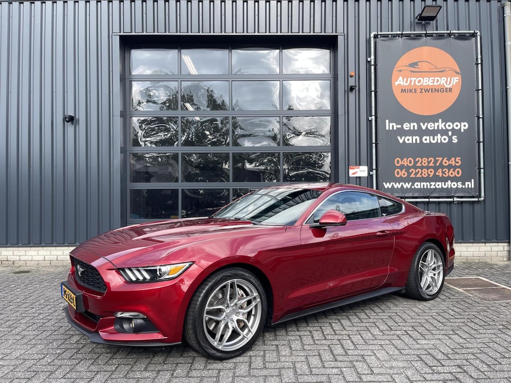 Ford Mustang Fastback 2.3 EcoBoost ORIGINEEL NL|CAMERA|KEYLESS|STOELVENTILATIE+VERWARMING|SHAKER AUDIO