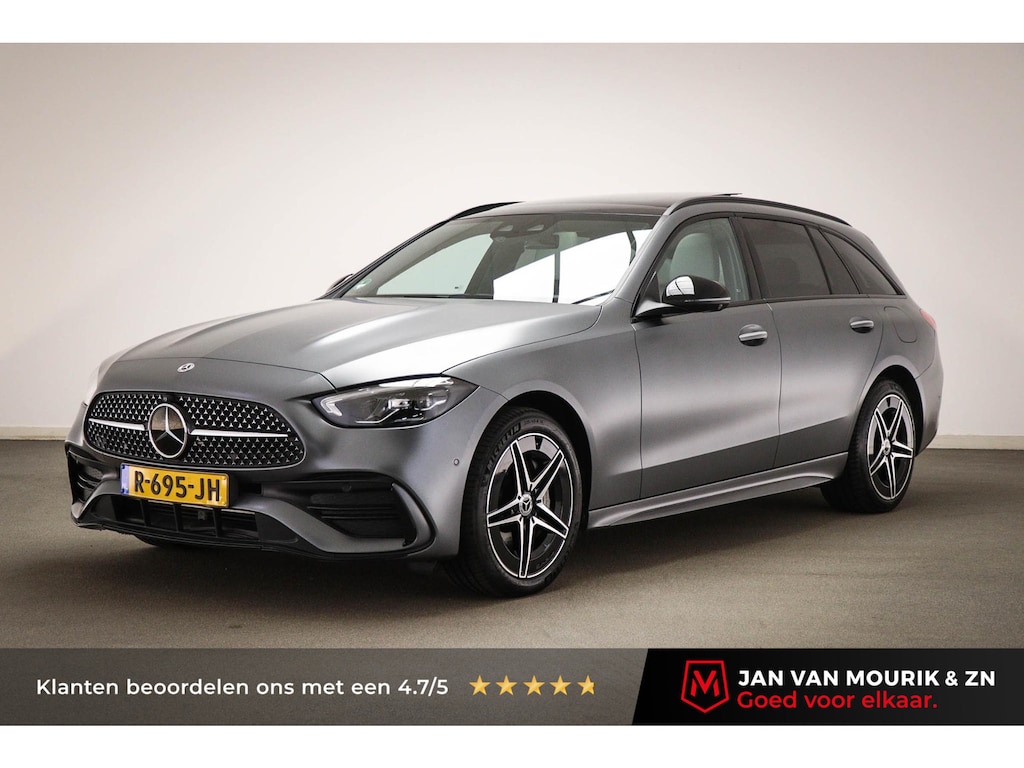 Mercedes-Benz C-klasse Estate 300 e AMG Line | PREMIUM PLUS PACK | PANORAMADAK | HEAD UP | LEDER | 360 CAMERA