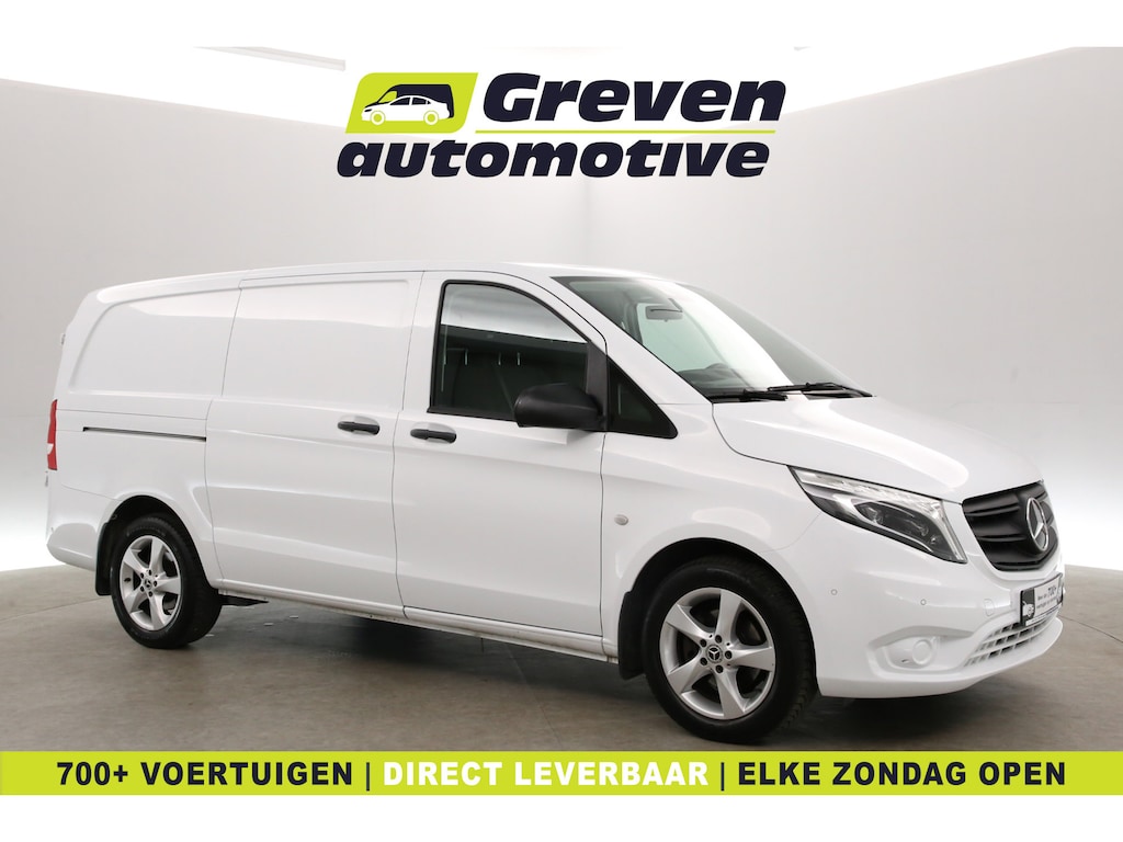 Mercedes-Benz Vito 116 CDI Lang | Automaat | Airco | Cruise | Camera | Carplay | 3 Zits | Navi | Trekhaak | Parkeersens.