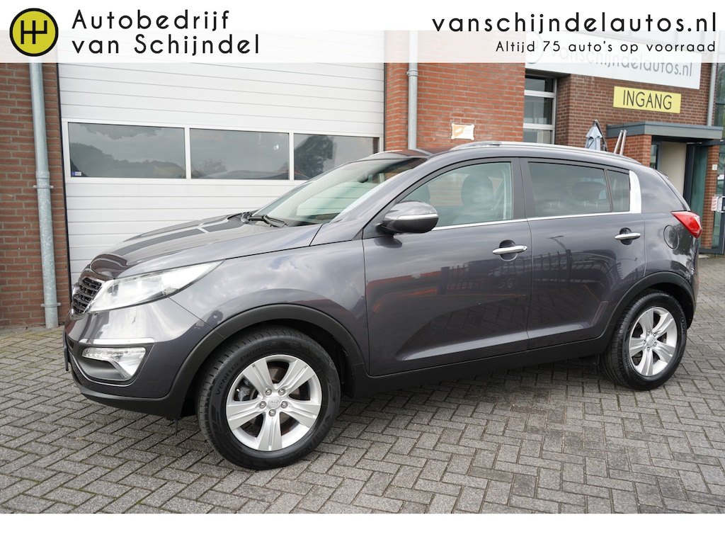 Kia Sportage 1.6 GDI X-ECUTIVE PLUS PACK NL AUTO ANDROID-APPLECARPLAY NAVI TREKHAAK ECC AIRCO CRUISECONTROL PARKEERSENSOREN BLUETOOTH 17INCH CHROOM 4X ELECTR.RAMEN-SPIEGELS