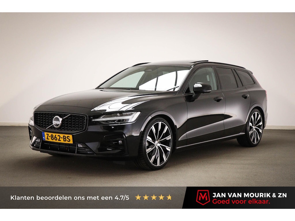 Volvo V60 2.0 B4 Ultimate Dark | PANORAMADAK | HEAD UP | STANDKACHEL | ACHTERBANKVERWARMING | 360 CAMERA | 20"