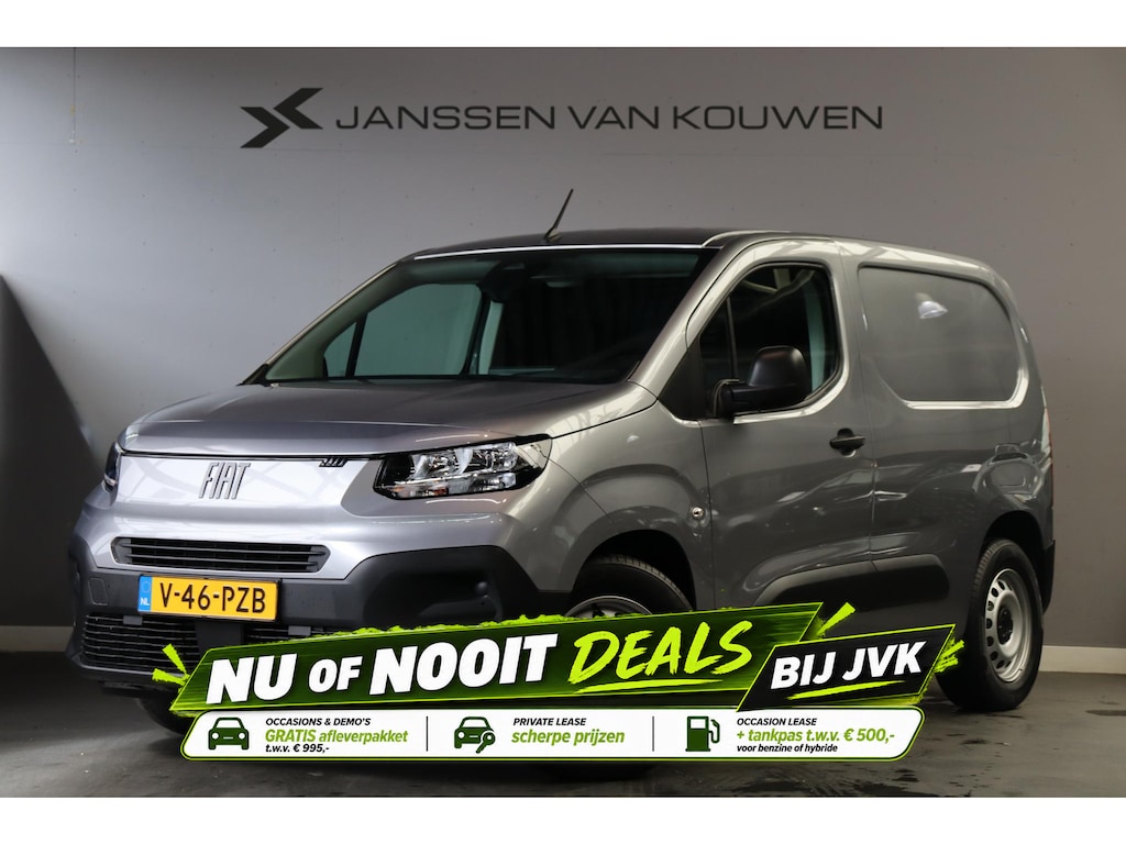 Fiat E-Doblò 136 L1 50 kWh Apple CarPlay Achteruitrijcamera Comfortstoel