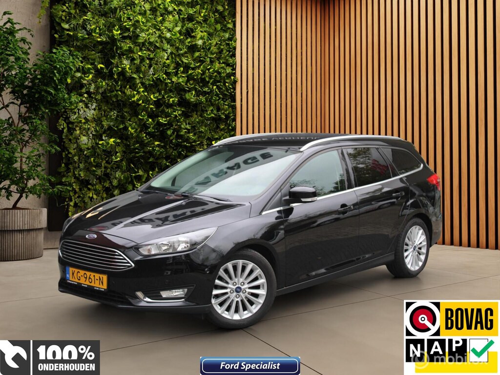 Ford Focus Wagon 1.0 Titanium 125Pk ✅Navi ✅Boekjes✅Nap