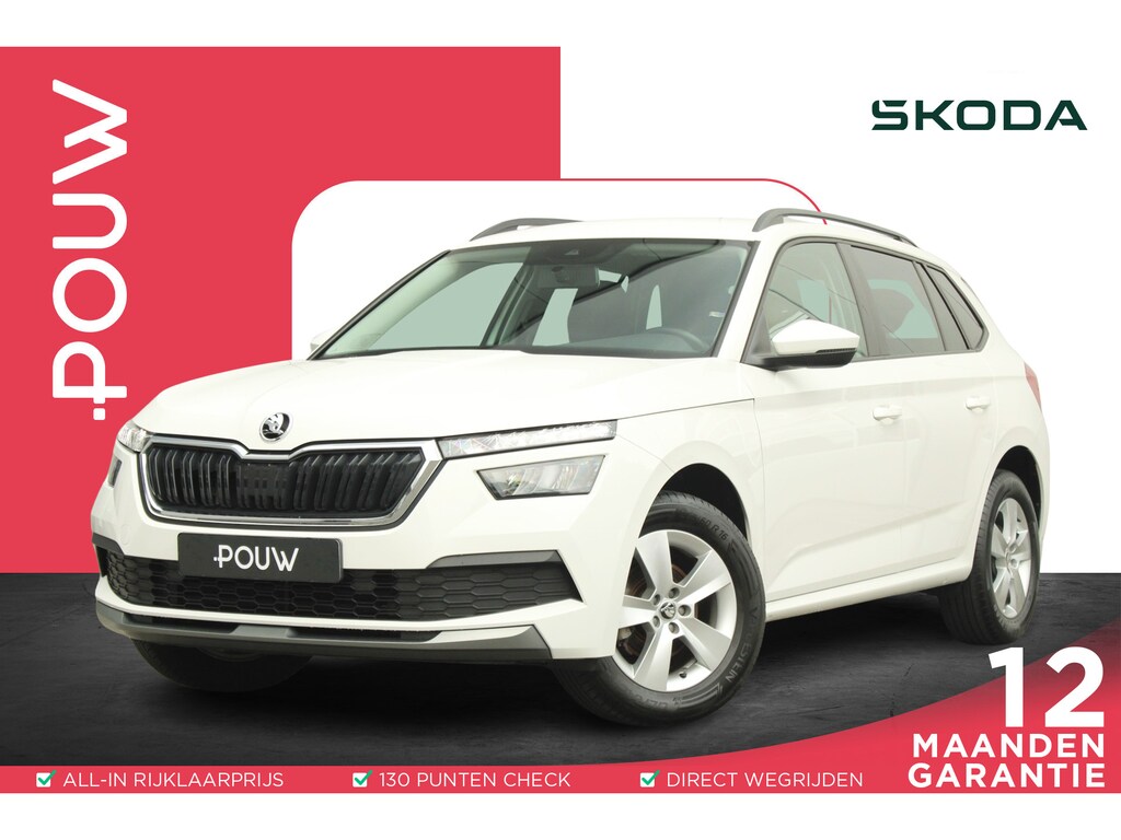 Skoda Kamiq 1.0 TSI 110pk Ambition | Trekhaak Wegklapbaar | Apple Carplay / Android Auto | Airco | Cruise Control