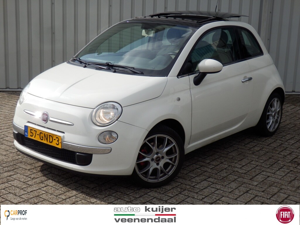 Fiat 500 1.4-16V Lounge 100 pk. * I Airco I schuif/kantel dak I