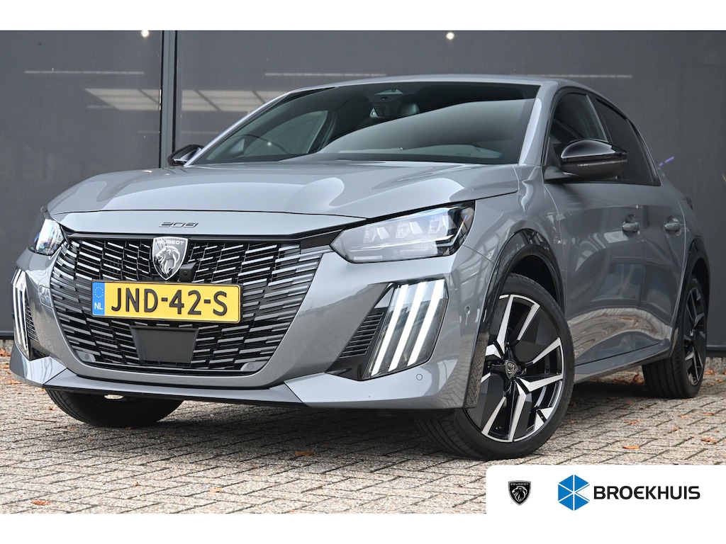 Peugeot 208 1.2 Hybrid 110 e-DCS6 GT | Navi by app | Voor & Achteruitrijcamera | DAB ontvanger | Keyless Entry | Full Led | LMV 17" |