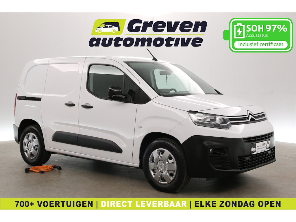 Citroën E-Berlingo 50 kWh 136PK | Snelladen | SOH 97% | Airco | Cruise | Parkeersens. | Carplay