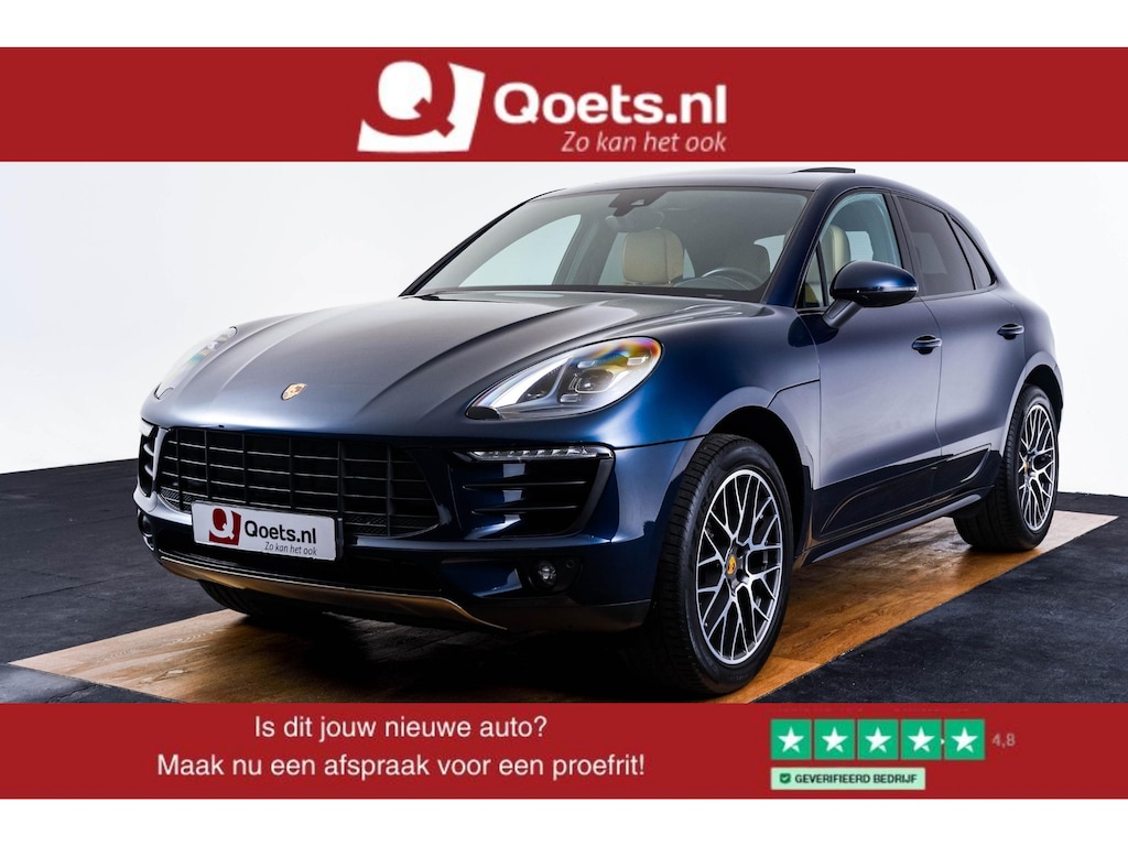 Porsche Macan 2.0 Panoramadak - Luchtvering - Privacybeglazing - Porsche Entry & Drive - Stoelverwarming voorin - Comfort Memory - Stuurwielverwarming - SportDesign dorpelbekledingen -