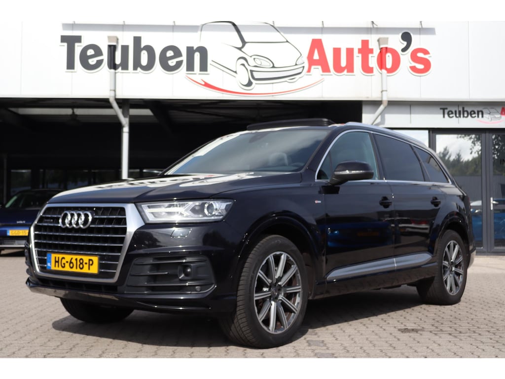 Audi Q7 3.0 TFSI quattro Pro Line S 7p | NL Auto | 1e Eig | Panoramadak | Trekhaak | Bose | Adaptive Cruise