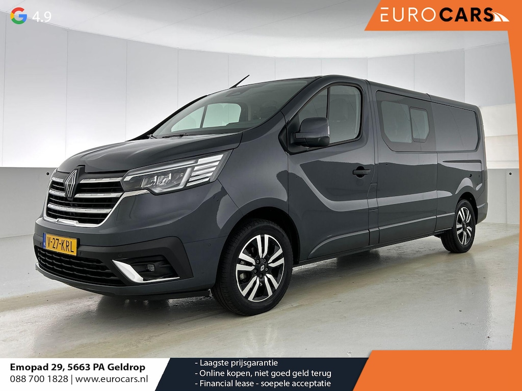 Renault Trafic 2.0 Blue dC1 150PK L2H1 Dubbele Cabine Automaat Navigatie Airco Lichtmetalen velgen Betimmering Trekhaak Camera Parkeer sensoren Dab