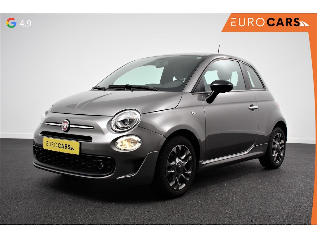 Fiat 500 1.0 Hybrid Sport Navigatie Half Lederen Bekleding Airco Dab Cruise Control Lichtmetalen Velgen Sportstoelen