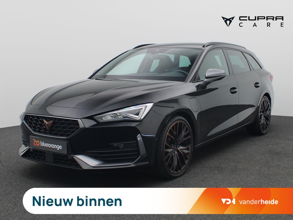 CUPRA Leon Sportstourer 1.4 e-Hybrid VZ Performance 245PK DSG SOH 90,67%, Trekhaak, Side Assist, Achteruitrijcamera, 19" LM Velgen, Keyless, Stoel-Stuurverwarming