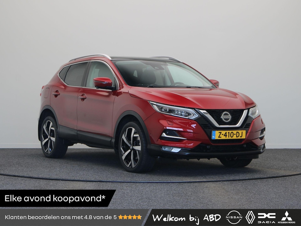 Nissan Qashqai 1.3 DIG-T N-Tec | Trekhaak 1500KG | Rondomzicht camera | Panoramadak | Stoel en voorruitverwarming | Pro-pilot | Climate control | Apple carplay |