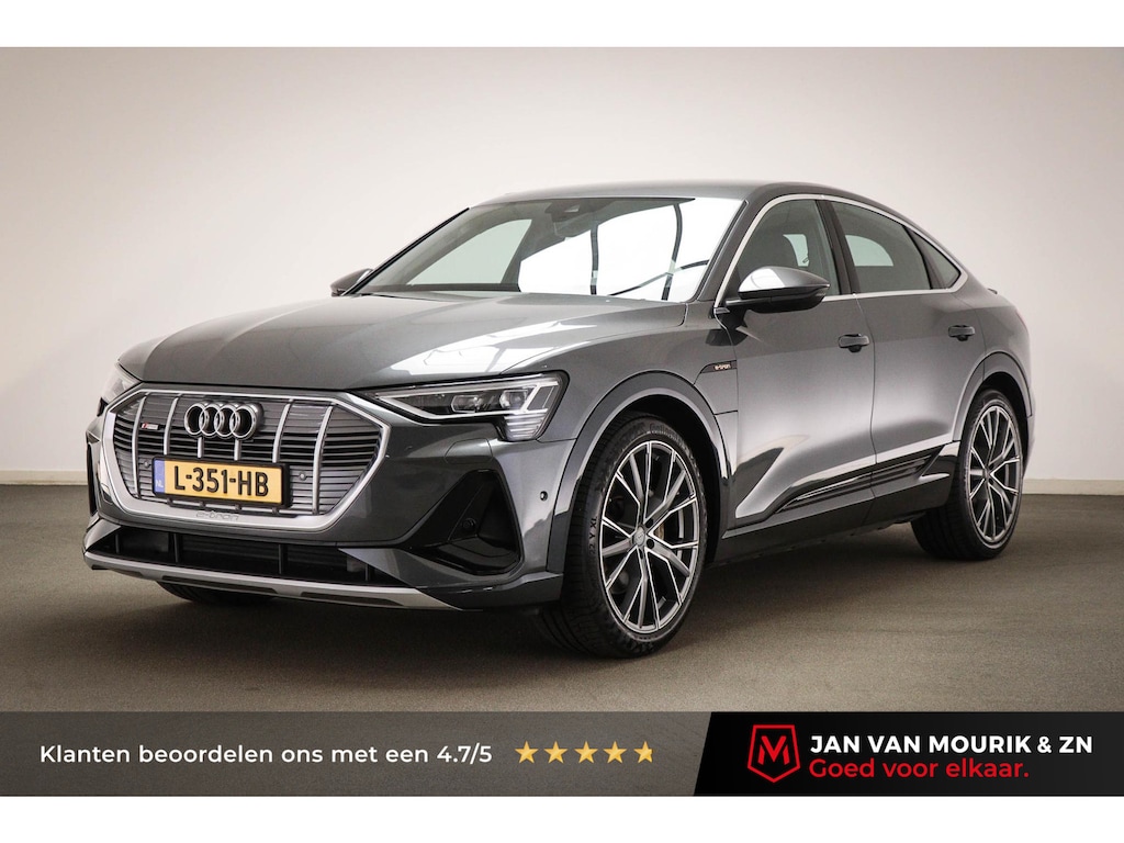 Audi e-tron Sportback 50 quattro Business edition 71 kWh | GELUIDISOLEREND GLAS | DRAADLOZE LADER | B&O | STOELVERWARMING | CAMERA | 22"