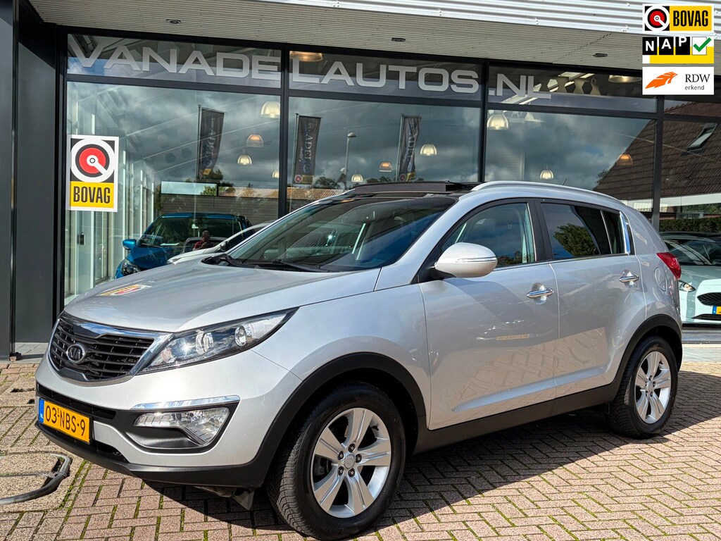 Kia Sportage 2.0 X-ecutive Plus Pack El.Schuif/Kantel Clima Cruise Trekhaak NL-Auto NAP Dealeronderhouden!