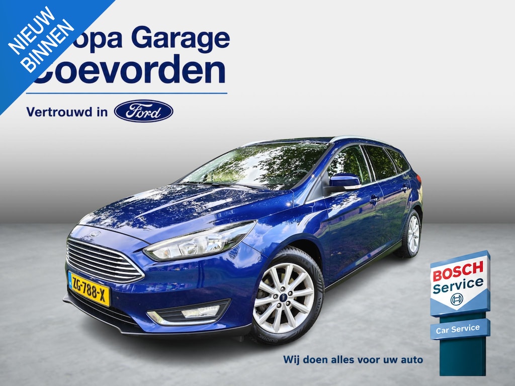 Ford Focus Wagon 1.0 Titanium Edition | NEUWE DISTR! | CLIMA | CRUISE | HAAK |  STOELVERWARMING |