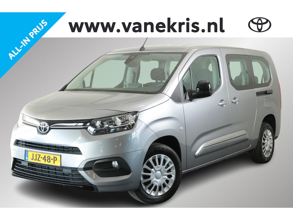 Toyota PROACE CITY Verso 1.2 Turbo Cool Comfort Long 7-Persoons Apple Carplay, Android Auto, Navigatie!
