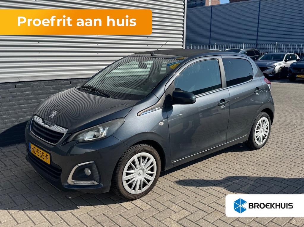 Peugeot 108 1.0 e-VTi Active TOP! Bluetooth | Airco | Elektrisch Vouwdak | Mistlampen | Centrale Deurvergrendeling | Airco | Bluetooth telefoonvoorbereiding | Centrale deurvergrendeling met afstandsbediening