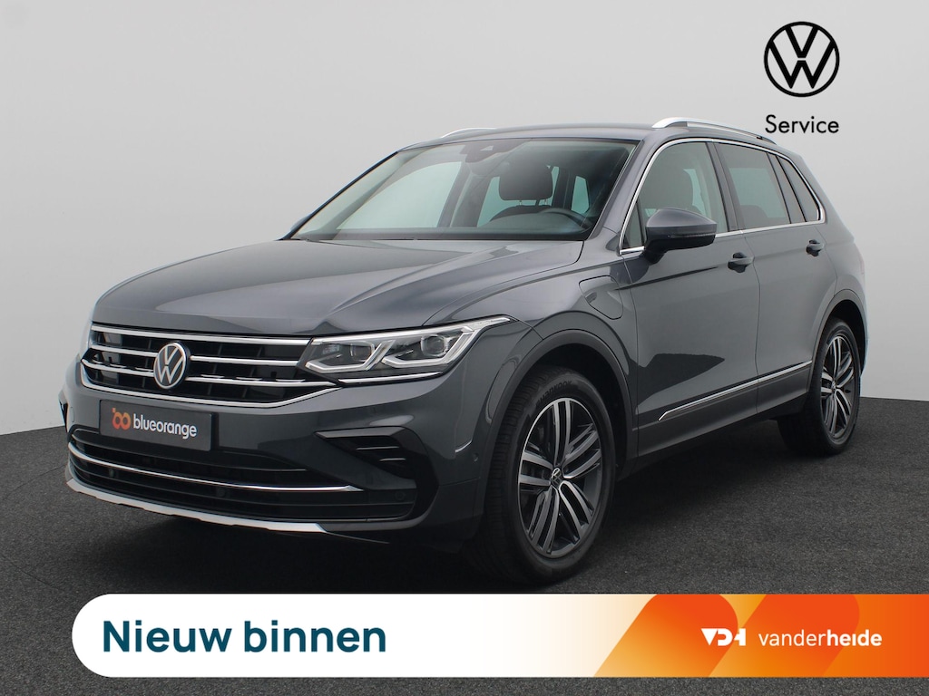 Volkswagen Tiguan 1.4 TSI eHybrid Elegance 245PK DSG Trekhaak, Koplamp Matrix LED Verlichting, Stoelverwarming, Achteruitrijcamera, Side Assist, 19" LM Velgen, Elektr. Achterklep