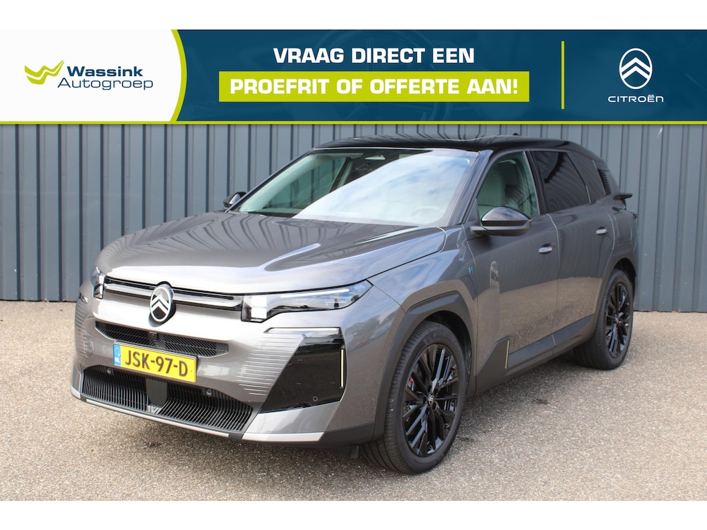 Citroën C5 Aircross 1.6 Plug-In Hybrid 195 Max Navigatie | Carplay | Panoramisch Schuifdak | Stuurverwarming | Stoel verwarming Voor + Achter | 360 Camera