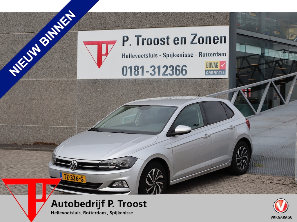 Volkswagen Polo 1.0 MPI Trendline Meeneemprijs/Stoelverwarming/Apple carplay/Parkeersensoren/Cruise control/Climate control