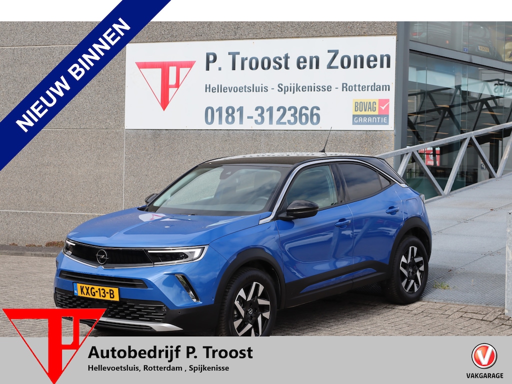 Opel Mokka 1.2 Turbo GS Line Stoelverwarming/Lane assist/Stuurverwarming/Apple carplay/Navigatie/360 graden camera/Parkeersensoren/Dodehoekdetectie/Adaptieve cruise control